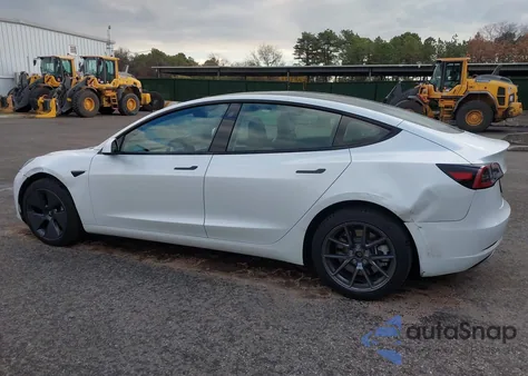 2023 Tesla Model 3 Rear-Wheel Drive from USA, damaged, VIN 5YJ3E1EA7PF595592